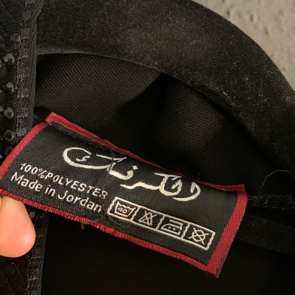 Black Jordanian Dress - Picture 4 of 5